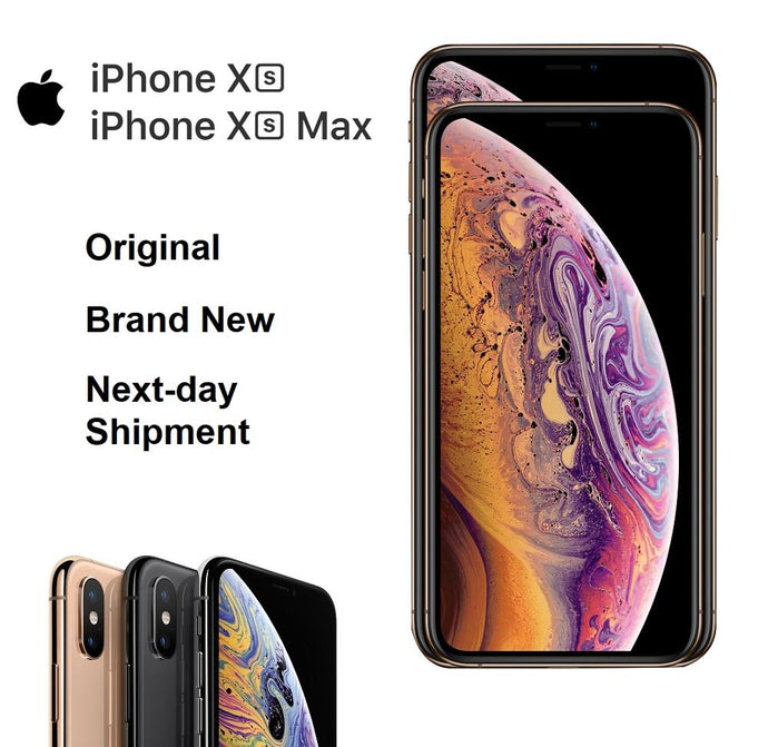 Original New iPhone Xs/Xs Max 4G LTE FaceID All Screen 5.8/6.5